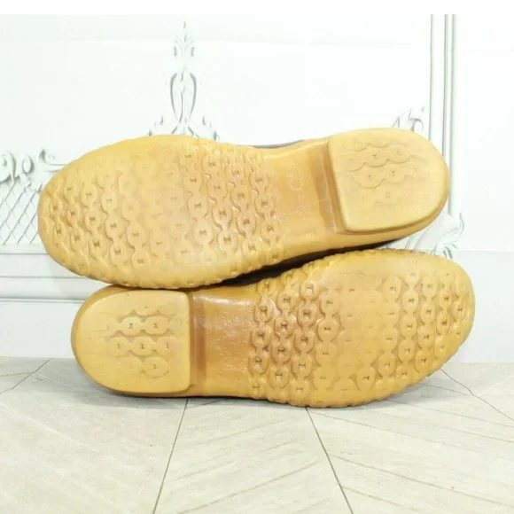 Vintage LL Bean Brown Leather Unlined Hunting Duck Boots Size 9 Medium - Picture 10 of 10